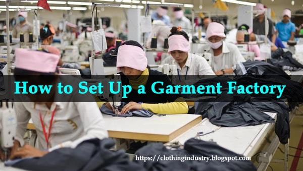 garments factory setup cost garment manufacturing business